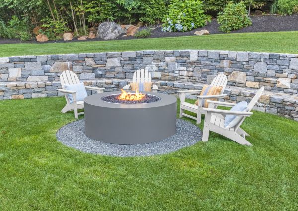Fire Pit Landscaping in Utica